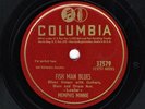 78 Blues  MEMPHIS MINNIE   Co 37579   E+  Fish Man Blues / Lean Meat Won't Fry