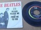 THE BEATLES US 45 VEE JAY VJ 581 PLEASE PLEASE ME & FROM ME TO YOU w/ SLEEVE