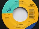 Rock 45 Neil Young - Old King / Harvest Moon On Reprise