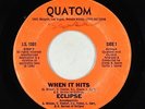Modern Soul Boogie Vocoder 45 - Eclipse - When It Hits - Quatom - rare