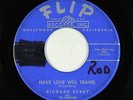 Northern Soul 45 - Richard Berry - Have Love Will Travel - Flip