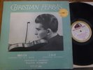 CHRISTIAN FERRAS - WALTER SUSSKIND / BRUCH - LALO   / HMV ASD 314 G/c