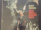 Heavy Sounds Elvin Jones And Richard Davis Vinyl Record LP Impulse