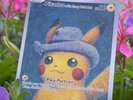 Pikachu With Grey Felt Hat 085 Promo Card Pokemon X Van Gogh Museum