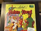 Walt Disney's Robin Hood Vinyl Record Vintage Disneyland Stereo + Book 1973
