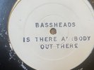 Bassheads - Is There Anybody Out There? White Label First Press Vg+ Pink Floyd