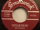 HEAR IT 50's 45 rpm record Buddy Holly & Crickets 