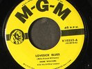 HANK WILLIAMS: lovesick blues MGM 7