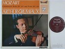 ARTHUR GRUMIAUX MOZART VIOLIN CONCERTOS PHILIPS ED.1 HIFI STEREO 835136 AY NM