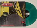 No Fun At All - No Straight Angles Green Color Vinyl 12” LP Theologian Epitaph