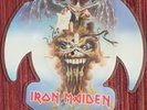 IRON MAIDEN THE EVIL THAT MEN DO VERY RARE UK SHAPED PICTURE DISC, MINT