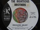 HEAR Righteous Brothers 45 Unchained Melody PHILLES 129 promo R&B soul EX