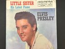Elvis Presley 45 rpm His Latest Flame & Little Sister Picture Sleeve RCA 47-7909