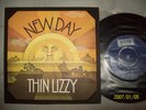 THIN LIZZY New day EP UK Decca PS ***ORIGINAL** nwobhm Metal Promo sticker psych
