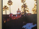 EAGLES 'HOTEL CALIFORNIA' 1976 FIRST PRESSING 6E-103 w/ POSTER & ETCHED VINYL