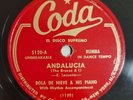 Bola De Nieve Andalucia Si Me Pudieras Querer Coda 5020 Latin 78 RPM HEAR