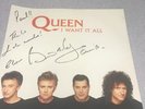 Queen Signed - Brian May Signed ‘I Want It All’ 12” Single