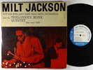 Milt Jackson - With The Thelonious Monk Quintet LP - Blue Note Mono DG Ear LEX
