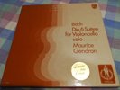 Maurice Gendron - Bach: 6 Cello Solo Suites 3xLP - Philips Holland 6770 005 NM