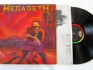 Megadeth ‎Peace Sells But Who's Buying LP Vinyl & Insert Capitol ST-512526 1986