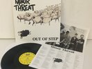 MINOR THREAT out of step Lp Vinyl Record with fold-out lyrics poster , fugazi