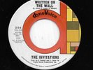 THE INVITATIONS 45RPM '65 DYNOVOICE WRITTEN ON THE WALL KILLER CROSSOVER SOUL M-