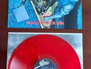 Iron Maiden No Prayer For The Dying Blood Red Vinyl Never Played + Album Flat