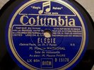 78rpm Maurice MARECHAL Cello Maurice FAURE Piano GABRIEL FAURE COLUMBIA D 15176