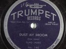 Blues 78 ELMO JAMES Dust My Broom TRUMPET 146 V+ HEAR 777