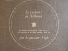 RARE LP QUATUOR VEGH BEETHOVEN OG FRENCH DISCOPHILES FRANCAIS DF 39