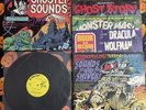 GHOSTLY SOUNDS 8125 Halloween SPOOKY SOUND EFFECTS 1970s x5 Bonus Covers VTG
