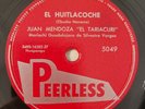 Trio Tariacuri Juan Mendoza El Parrandero Ranchero Peerless Latin 78 RPM HEAR
