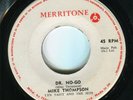 Mike Thompson, Lyn Taitt & the Jets: Dr No Go on JA Merritone