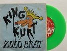 King Kurt Zulu Beat - Rare Second Edition Hand Painted  Psychobilly /punk 7”