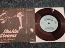 Shakin Stevens And The Sunsets Two Hearts  7 Inch Purple Vinyl