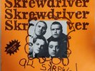 SKREWDRIVER .. LP 1977 ORIGINAL  Uk PRESSING CHISWICK ..ORANGE SLEEVE.