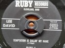 LEE DAVID TEMPTATION IS CALLING YOUR NAME RUBY RECORDS NORTHERN SOUL