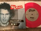Sex Pistols / Sid Vicious Chatterbox My Way PINK 7 inch Vinyl Record