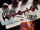 Vtg 1980 JUDAS PRIEST Album BRITISH STEEL Record 1ST PRESSING Vinyl Lp OG EX-NM