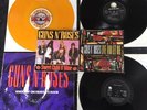 Guns N Roses vinyl records Bundle , 7” Singles, 12” Singles And LP Various Songs
