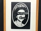 Sex Pistols God save the Queen Sicherheitsnadel  Alte französische Postkarte Pun