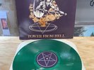 ONSLAUGHT POWER FROM HELL PUSMORT 0012-05 Translucent Green VERY RARE  1985