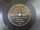 SOUSA'S BAND Valse, Rose Von Schivas VICTOR MONARCH 3443 PRE-DOG 78 RECORD 1900s