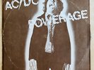 AC DC LP POWERAGE FRANCE PAPER COVER