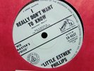 Little Esther Philips - I Really Don’t Want to Know (HMV EA-4537) SOUL Aust. 45