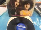 TYRANNOSAURUS REX UNICORN RARE MONO BLUE LABELS, LAMINATED MARC BOLAN