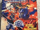 The TRANSFORMERS  Attack of the Decepticons LP, 1985 Hasbro Kid Stuff