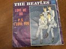 Beatles 45 rare pic sleeve LOVE ME DO Rock And Roll British EUC Tollie T-9008