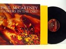 PAUL MCCARTNEY flowers in the dirt LP VG+/EX-, PCSD 106, vinyl, & inner & lyrics