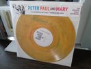 Peter Paul and Mary Original Debut Album gold marbled limited Vinyl LP No.350